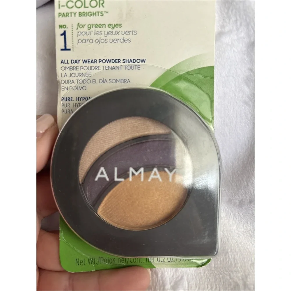 Almay‎ i-Color Evening Smoky #140 for Green Eyes, Discontinued 5.65g NIP 3620